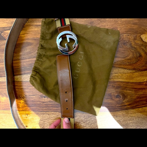 COPY - Authentic Gucci belt with GG buckle, size 95 - Picture 6 of 6